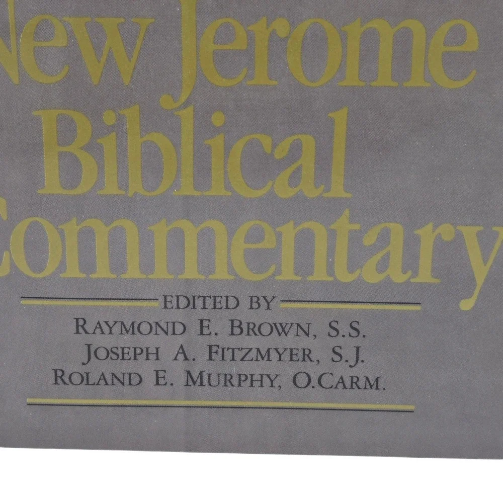 The New Jerome Biblical Commentary Prentice Hall Hardcover Brown 1990 Religion